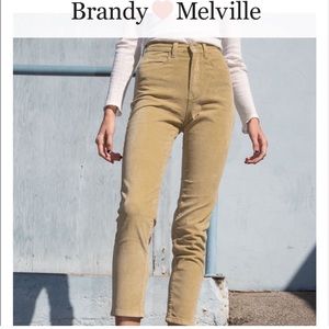 Brandy Melville corduroy pants (Size XS)